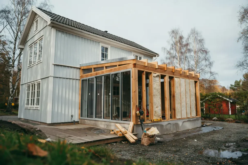 bygga uterum mot huset grund isolering bygglov och vanliga misstag att undvika