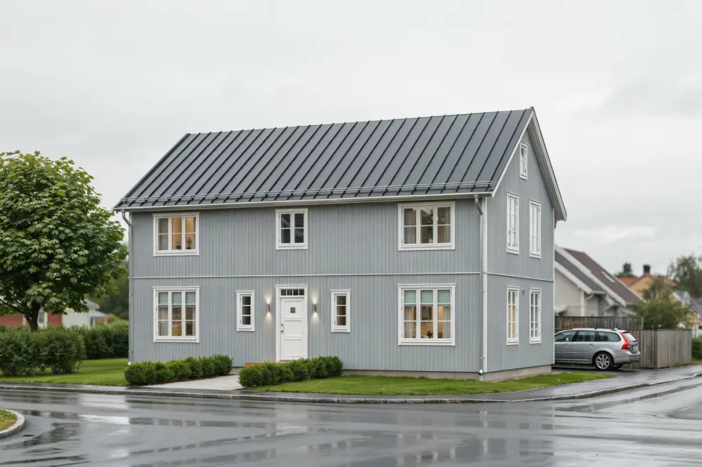 byte av yttertak och taks kerhet p villa i trollb cken